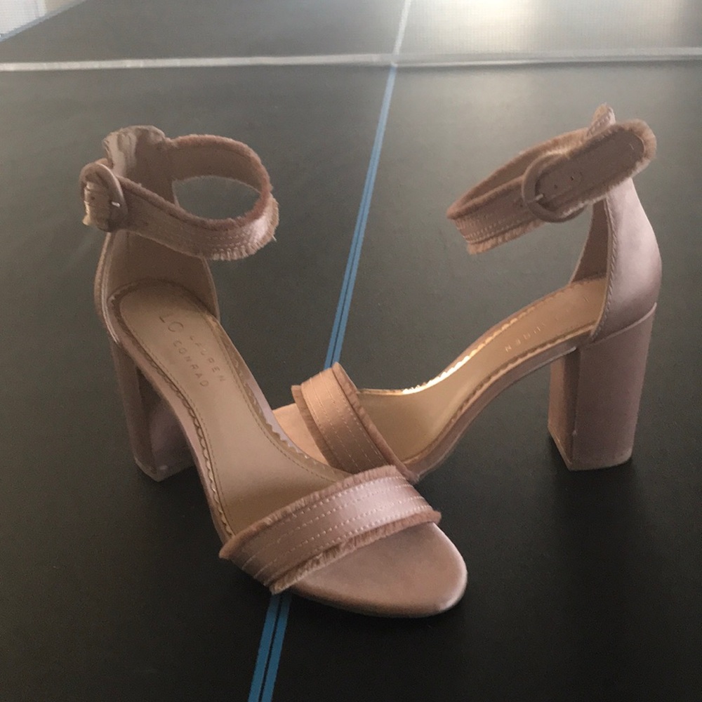 LC blush heels